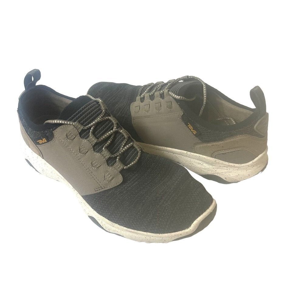 Teva Mens Shoes 11.5 Sneaker Brown Black Athletic Hiking Running Low Top Lace Up